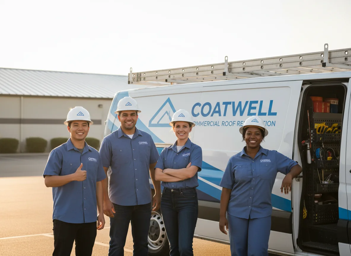 Commercial roof coating company in Zanesfield, OH